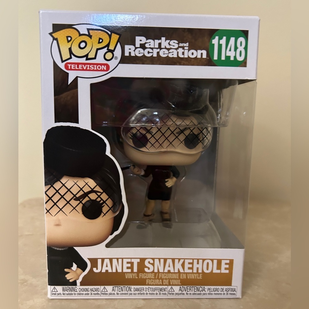 Funko Parks and Recreation Janet Snakehole ￼